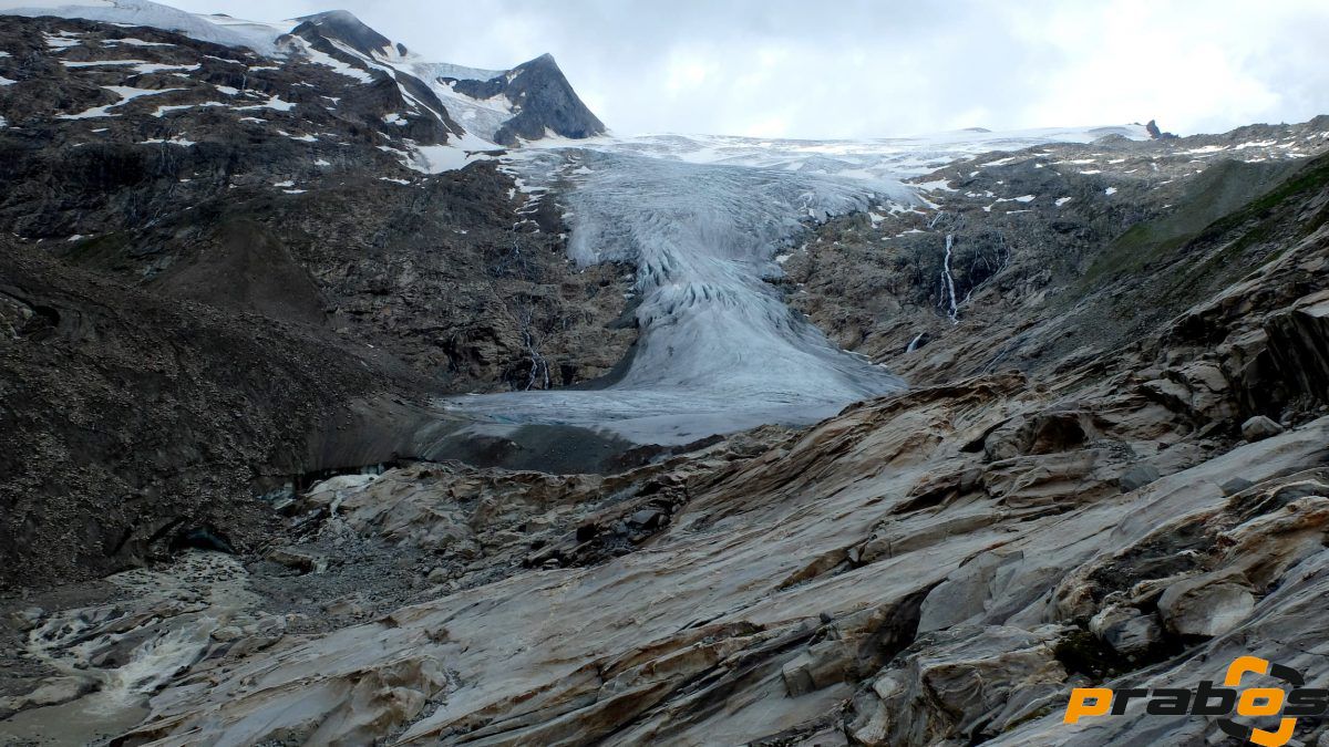 Lodowiec Schlatenkees drugi co do wielkości lodowiec w grupie Venediger.