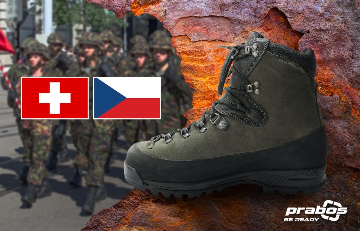 Górskie buty wojskowe dla Szwajcarskich Sił Zbrojnych